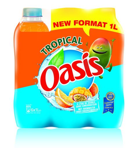 Afbeeldingen van OASIS TROPICAL PET 6X1L